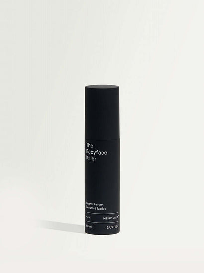 Beard Growth Serum Bottle - The Babyface Killer with Biotin, Capilia Longa, and Castor Oil for Thicker, Stronger Hair