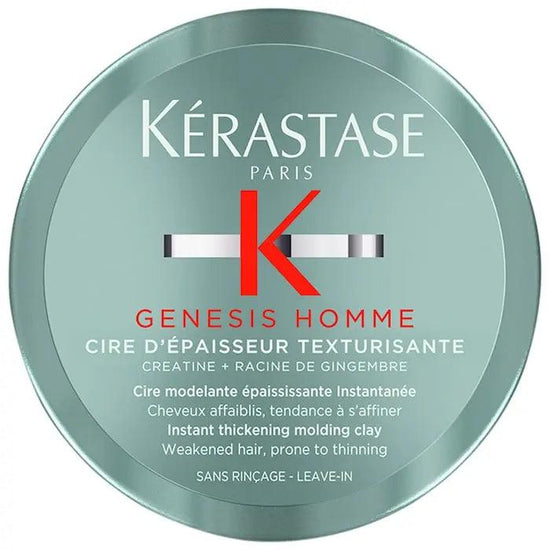 Kerastase Genesis Homme Cire d'Épaisseur Texturisante styling wax for men's hair texture and volume