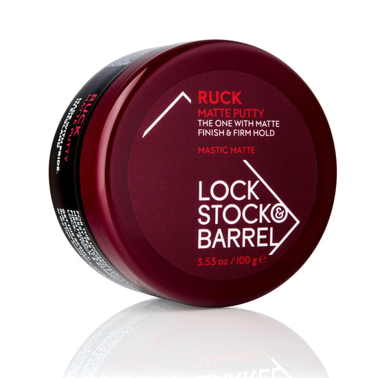 Lock Stock & Barrel Ruck Matte Putty 3.53 Oz 100 G - Premium hair styling product with strong hold and natural matte finish.