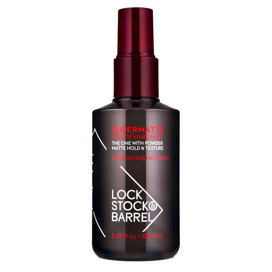 Lock Stock & Barrel Supermatte Mattifying Mist 100ml for shine control and matte finish