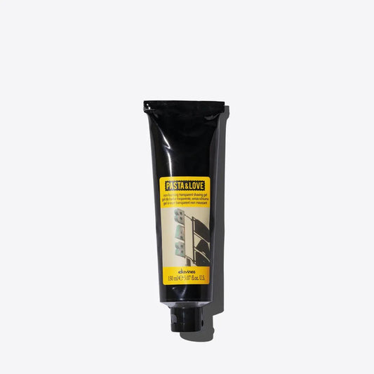 Davines Pasta & Love Smooth Shaving Gel Tube with Rich Lather and Skin-Nourishing Ingredients for a Close, Comfortable Shave